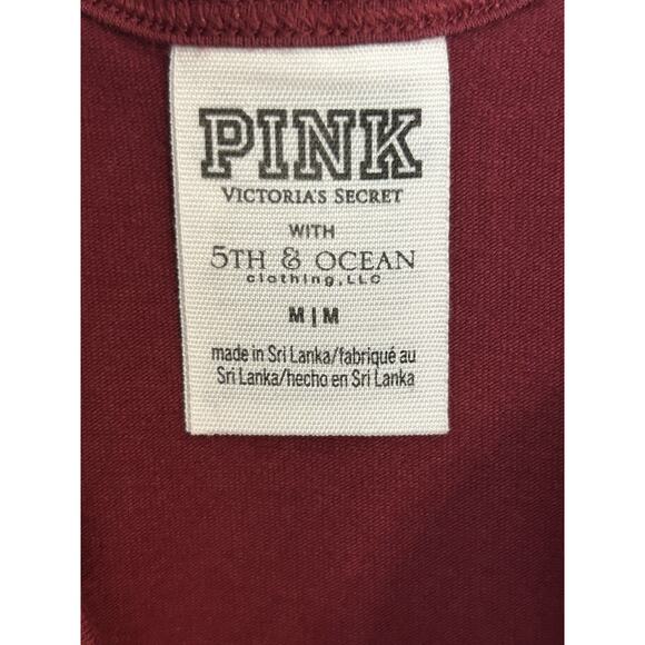 PINK Victoria's Secret 5th & Ocean Texas A&M Aggies Women’s Tank Bodysuit Size M - Picture 6 of 7